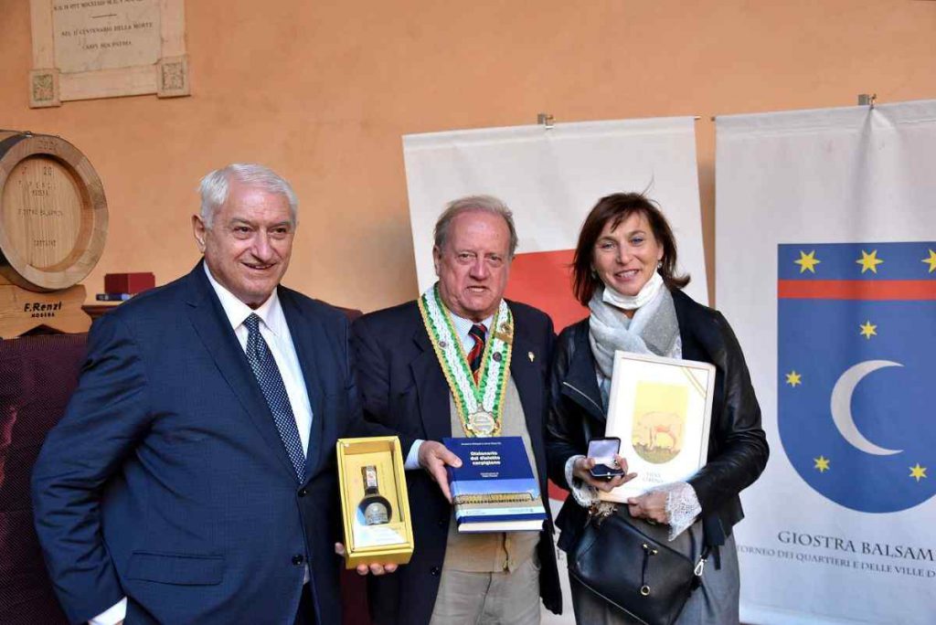 premiazione dell' acetaia Artioli