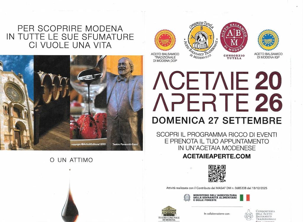 Acetaie aperte 2026